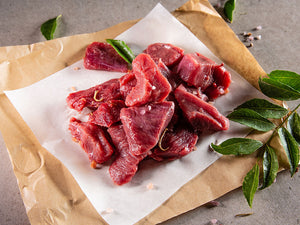 
                  
                    Load image into Gallery viewer, Fresh Ostrich Goulash - Ostrich Meat - Karoo Ostrich Meat
                  
                