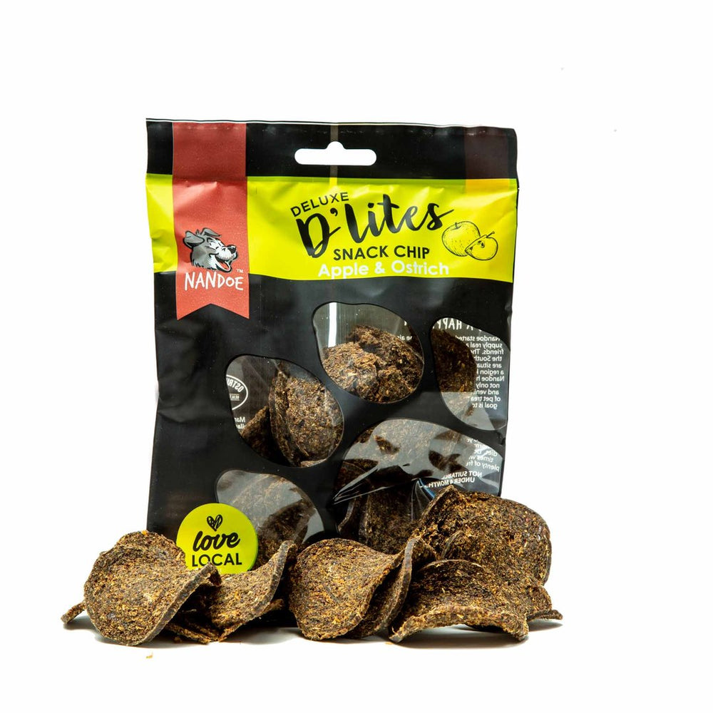 Deluxe D'lites - Apple & Ostrich Pet Treats