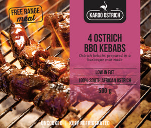 
                  
                    Load image into Gallery viewer, Fresh Ostrich Kebabs - Ostrich Meat - Karoo Ostrich Meat
                  
                