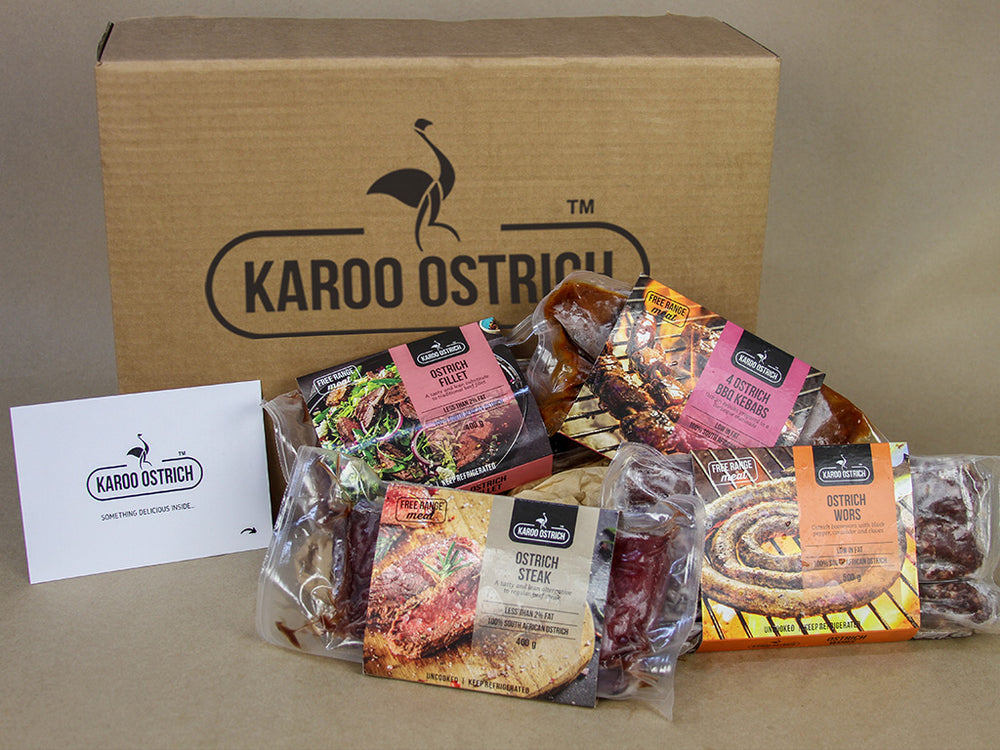 Ostrich Meat Value Hampers - Ostrich Meat - Karoo Ostrich Meat