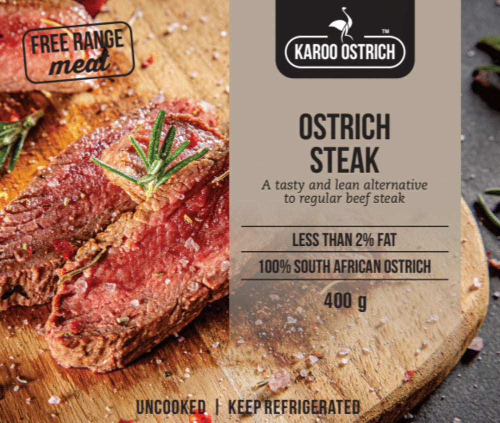 
                  
                    Load image into Gallery viewer, Ostrich Steak - Ostrich Meat - Karoo Ostrich Meat
                  
                